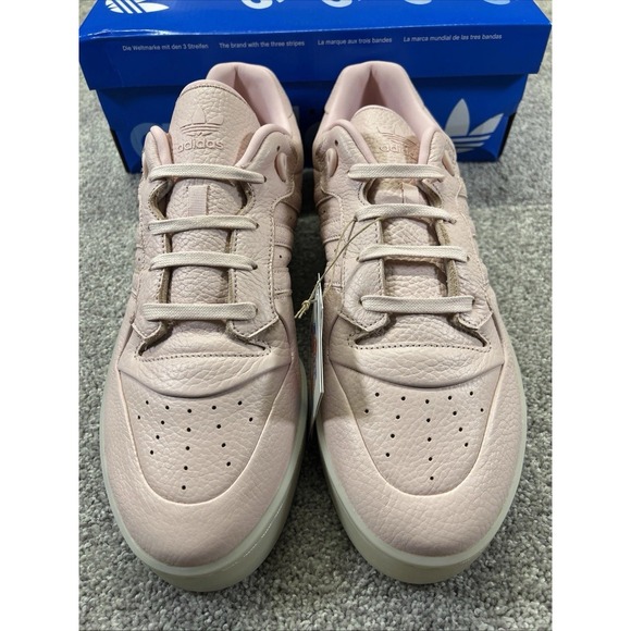 Adidas Rivalry Low Pale Pink Leather Sneakers Shoes Men Size 10 - Picture 5 of 5